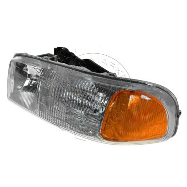 GMC Driver & Passenger Side 2 Piece Headlight Set - AM-36419138